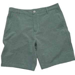 RVCA Dual Purpose Trunk Hybrid Mint Green Swim Amphibian Waist 30